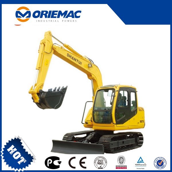 Chine 
                Shantui Brand New excavatrice chenillée 7t
             fournisseur