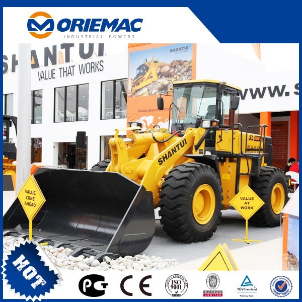 Shantui Construction Machinery 6 Tons Front Wheel Loader SL60W for Sale