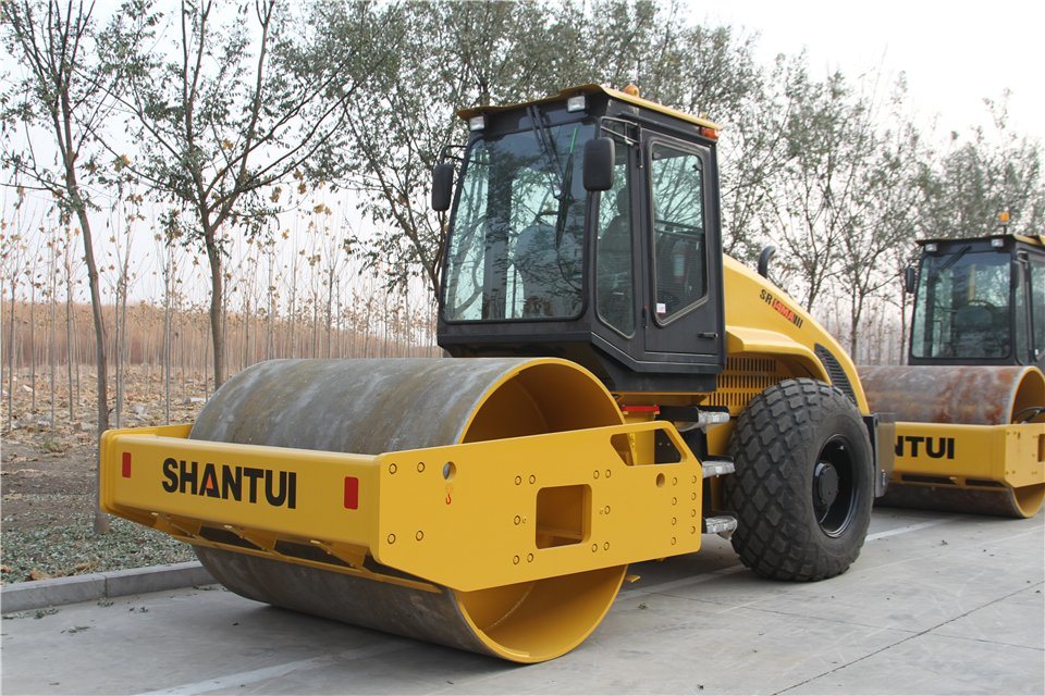 China 
                Shantui Official 22t Single-Drum Vibratory Roller Sr22mA Small Road Roller
             supplier