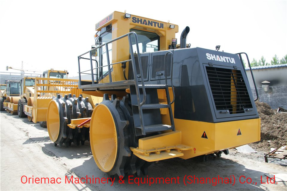 Shantui Official Vibratory Roller Sr28mr-3 Landfill Road Roller