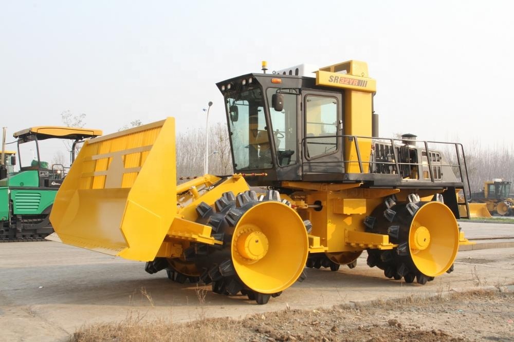 China 
                Shantui Road Roller Compactor Sr32yr Mini Trash Compactor
             supplier