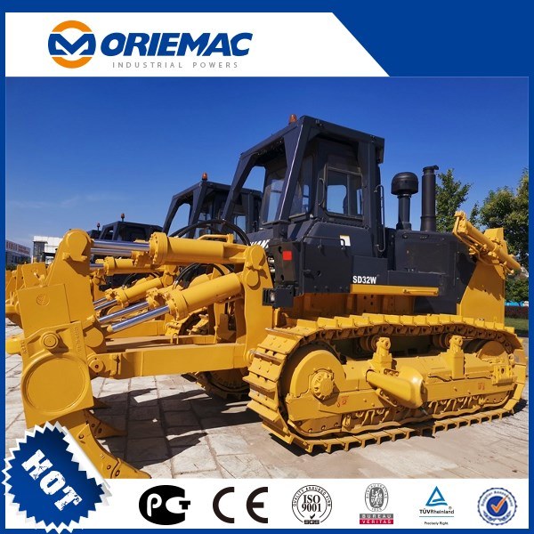 Shantui Rock Type Bulldozer with Three Shank Ripper 320HP SD32W (D8)