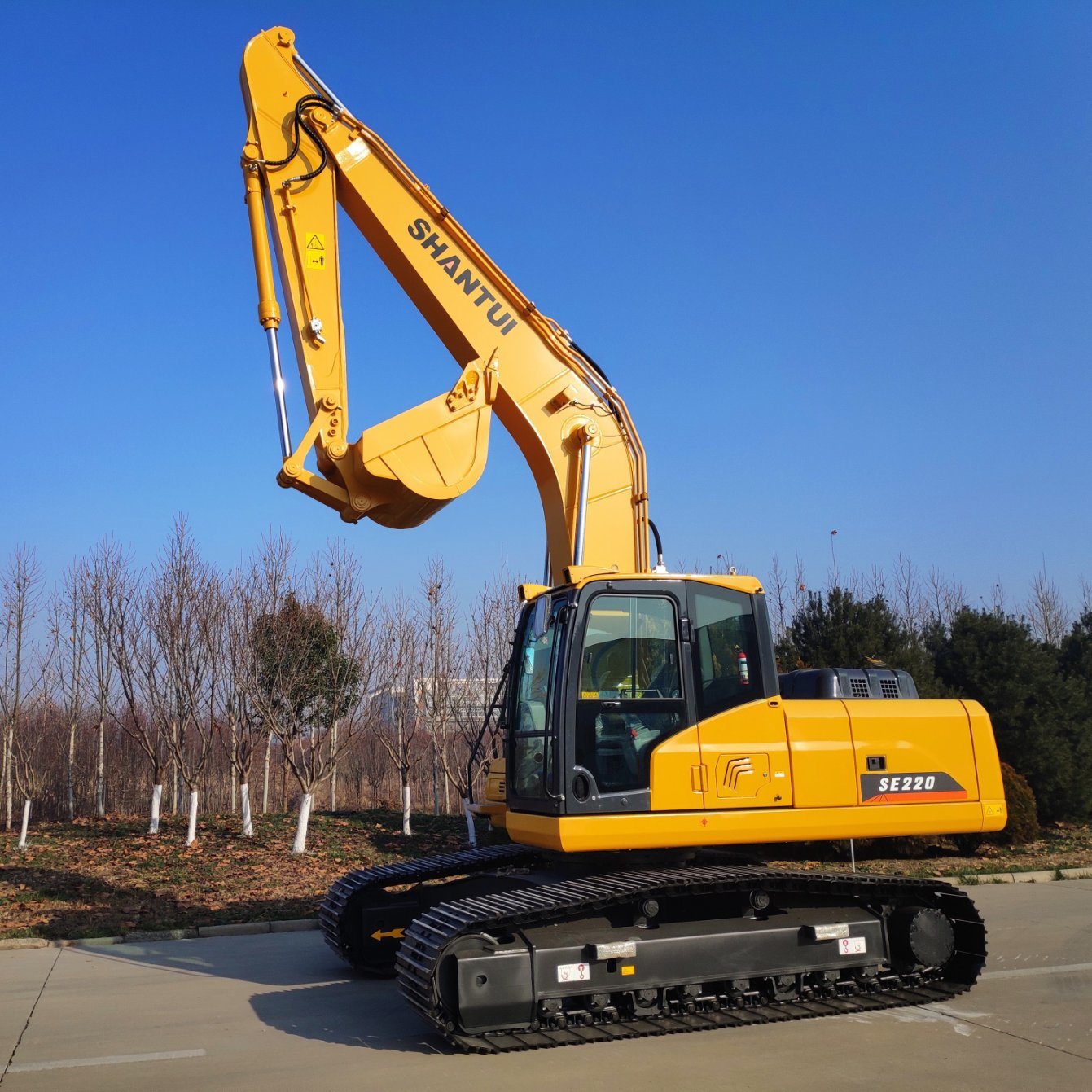 Shantui Se220 Factory 22000kg Micro Digger Crawler Excavator for Sale