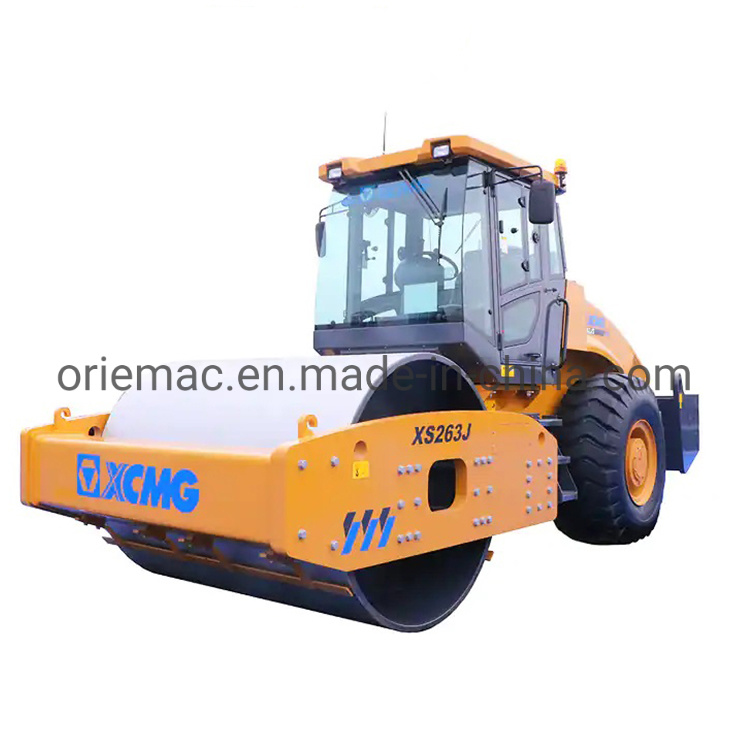 Chine 
                Tambour unique Xs vibratoire263j 26 ton entraînement mécanique de la route pour la vente de rouleau
             fournisseur