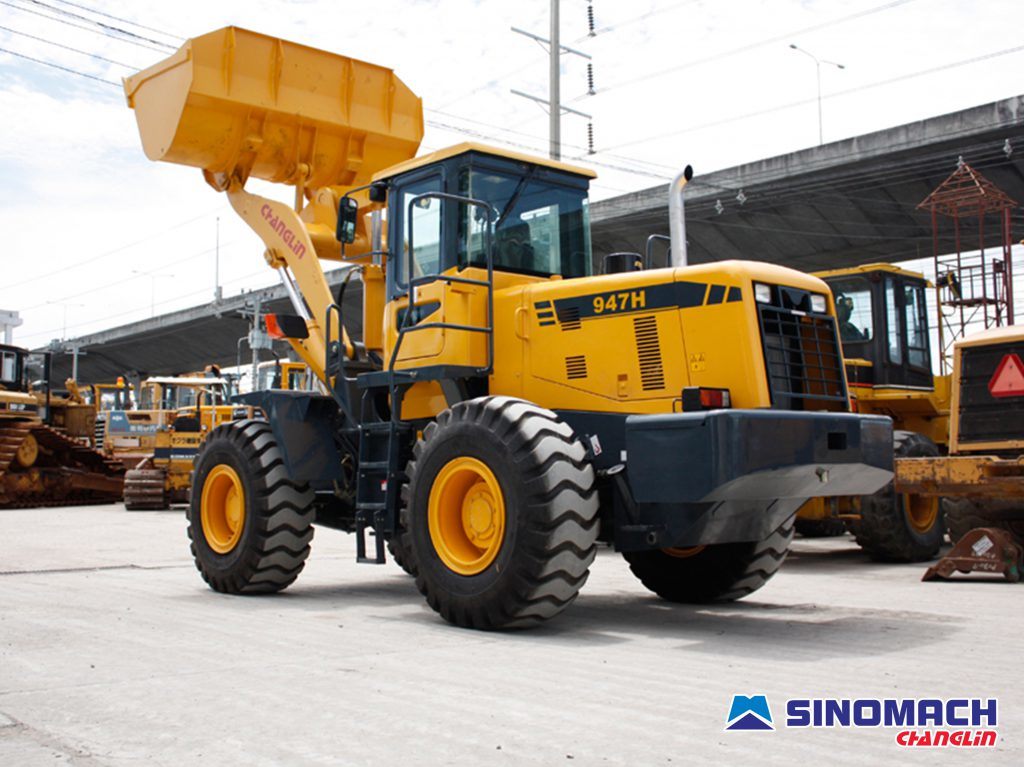 Sinomach Changlin Cheap Price Wheel Loader Zl40h 4ton 947h Small Loader