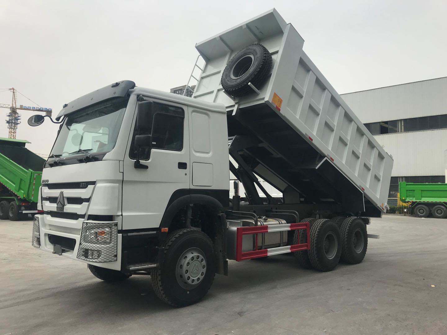 Sinotruk HOWO 371HP 6*4 Dump Truck in Ghana