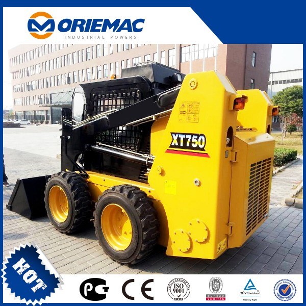 Skid Steer Loader Xt760 with High Quality Big Loader