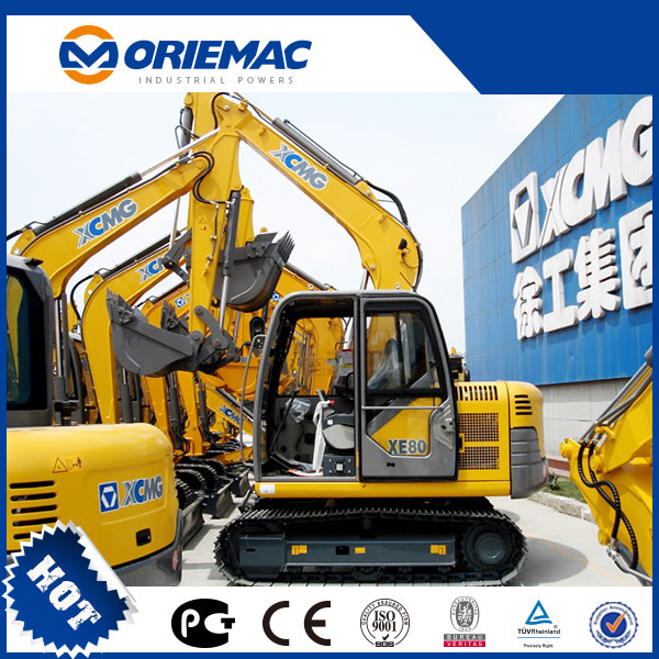 Chine 
                Petite excavatrice chenillée XE85c 8.5Ton pelle rétro
             fournisseur