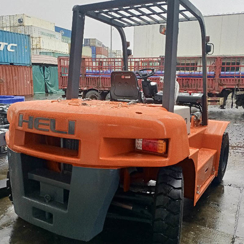 Small Forklift for Sale Heli Diesel Forklift Cpcd70 7 Ton