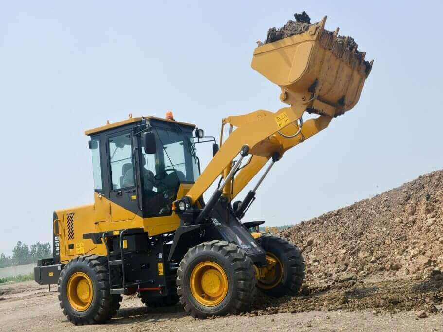 Small Loader 1 Ton Mini Wheel Loader Price (LG918)