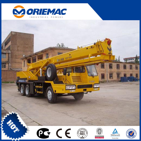 Small Mobile Crane 16 Ton Truck Crane Price Qy16g