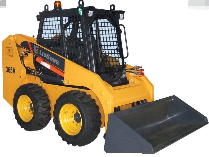 Small Road Construction Machine Skid Steer Loader 365A