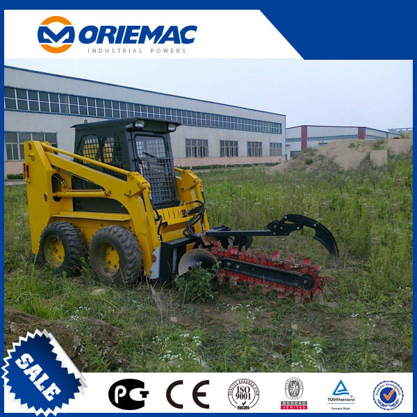 Small Skid Steer Loader with Backhoe and Breaker Jc65