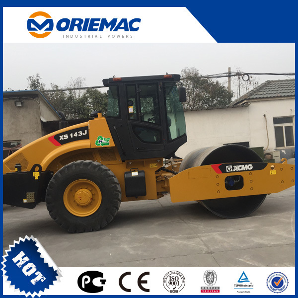 Soil Compactor Machine 14 Ton Single Drum Road Roller