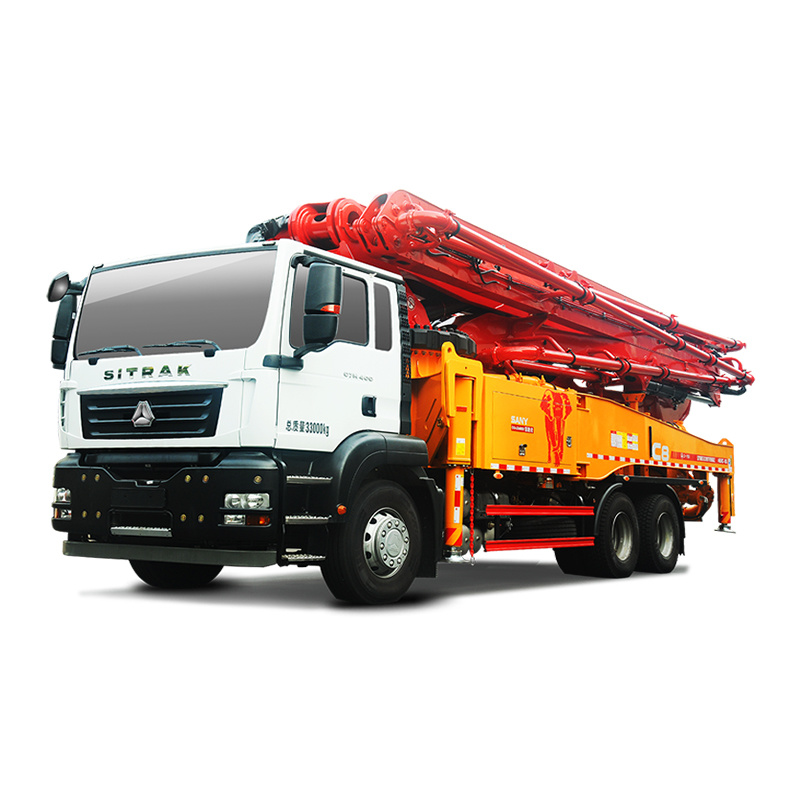 China 
                Sym5230thb が 37m 垂直リーチ 100 ～ 150m3/H 出力 6 を下回っています トラック取付けコンクリートポンプ - 6.6MPa
             supplier