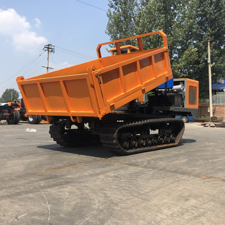 China 
                Td-10 3-10 Ton esteira de borracha do veículo de transporte Tratores de Esteiras Dumper Truck para a agricultura
             fornecedor