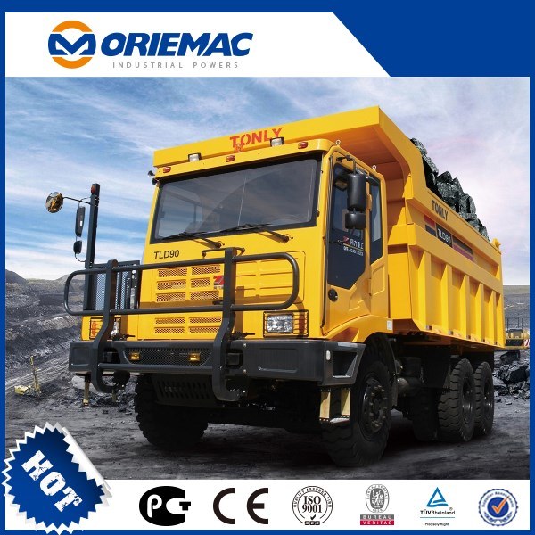 China 
                Tonly 60ton wide body off-road Caminhão Basculante Tld90 com um retardador
             fornecedor