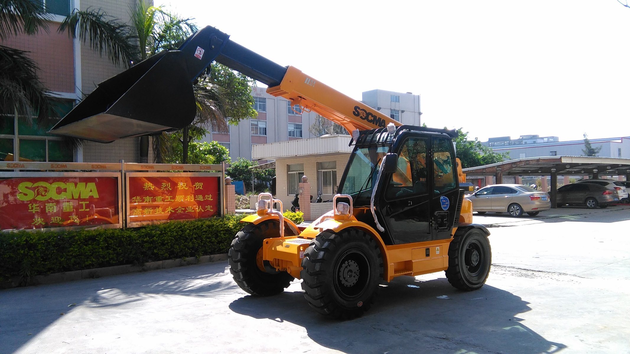 Top Chinese Cheap Forklift Hnt50-2 Telescopic New Forklift on Sale