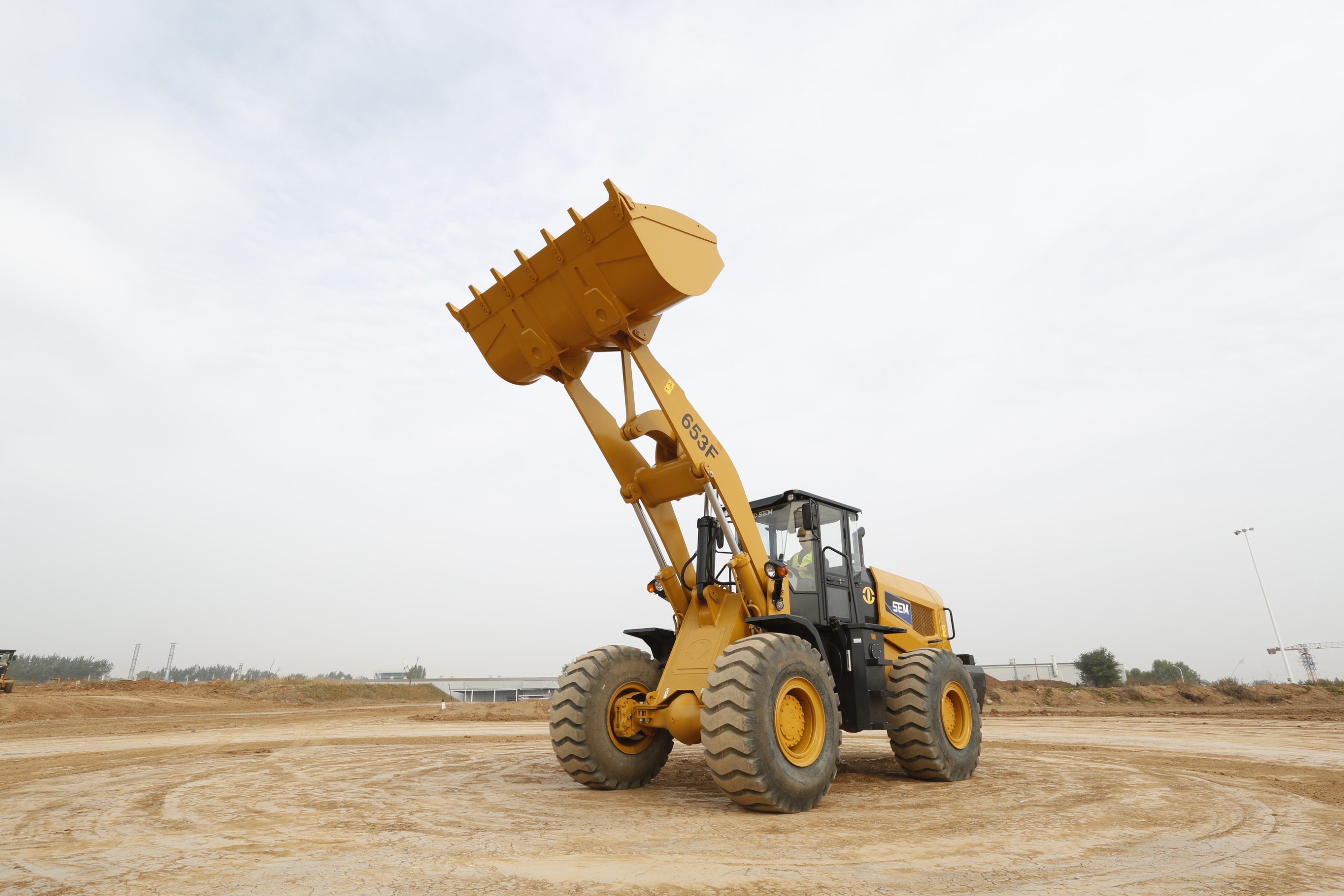 Top Loaders Sem Sem656f 653f 3 Ton 5 Ton Wheel Loader Price