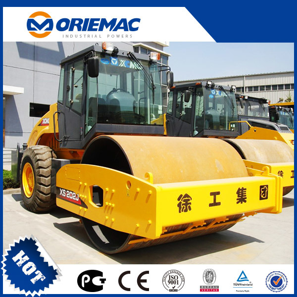 
                Xcmc 16tonne tambour unique rouleau de route pour la vente
            