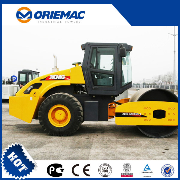 China 
                Xcmc 20ton New Single Drum Road Roller Xs202e
             supplier