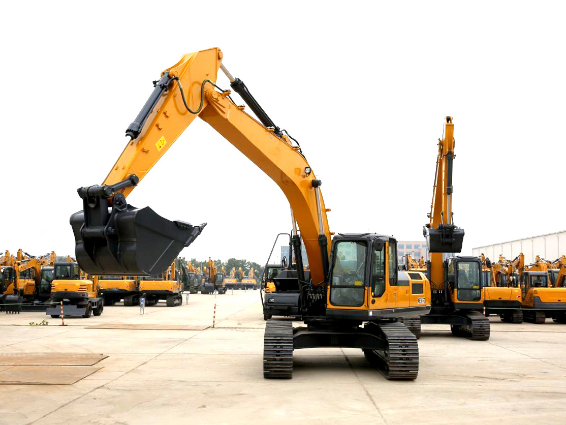 Xe305D 30tons Hydraulic Crawler Excavator with Crusher Bucket