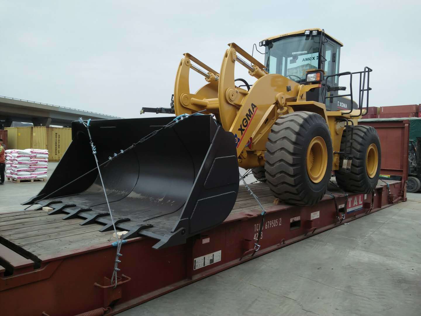 Xgma China Brand Xg951h 5ton Mini Front Wheel Loader for Sale