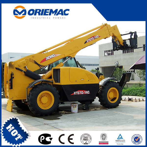 China 
                Xt670-140 텔레스코픽 붐 로더 17m 텔레핸들러
             supplier