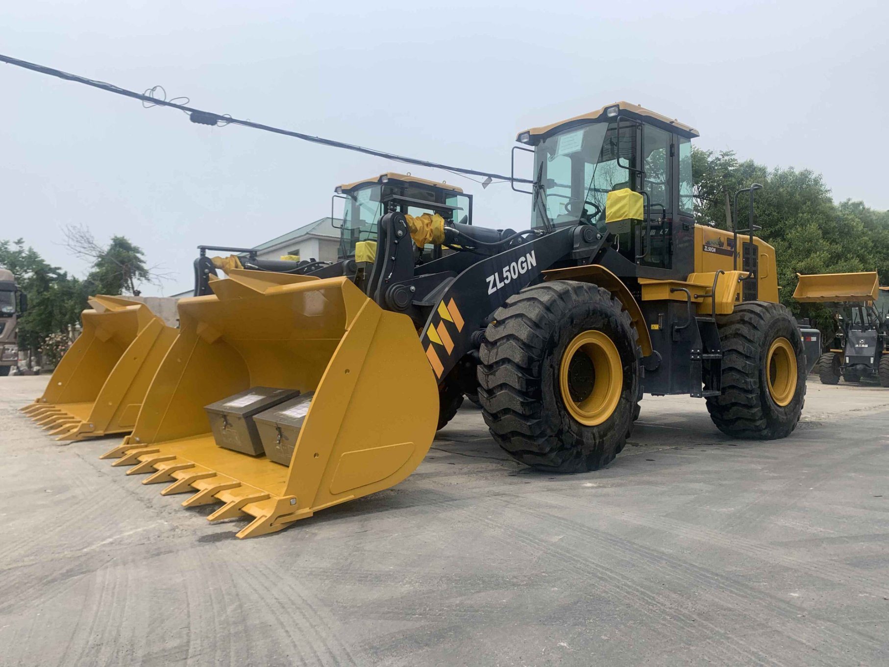 Xuzhou Machinery 3m3 Bucket Pilot Operation Zl50gn 5 Ton Wheel Loader