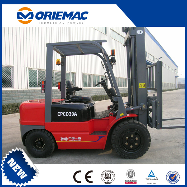 Yto 2.5 Tons Diesel Forklift Cpcd25 with Ce for Sale