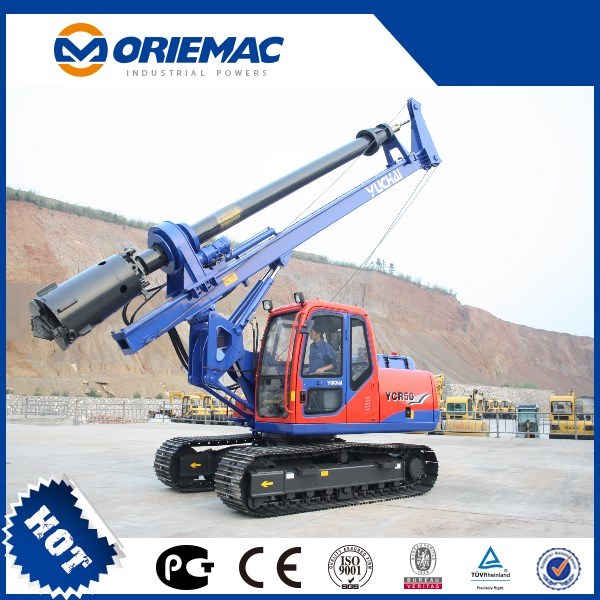 Yuchai 28meters Depth Small Piling Rotary Drilling Rigs Ycr60d