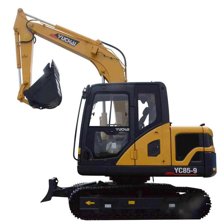 Yuchai 8 Ton Yc85-8 Crawler Excavator with Mechanical Drive