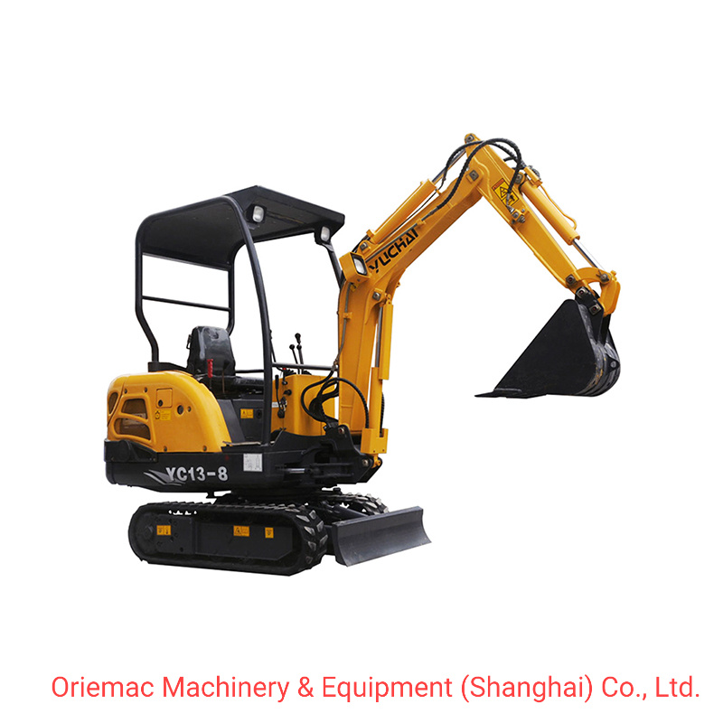 Yuchai Official 1.5 Ton Small Excavator Yc15-8 Tracked Shoe with Spare Parts