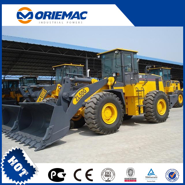 Zl50g 5 Ton Wheel Loader with 3 Cbm Bucket