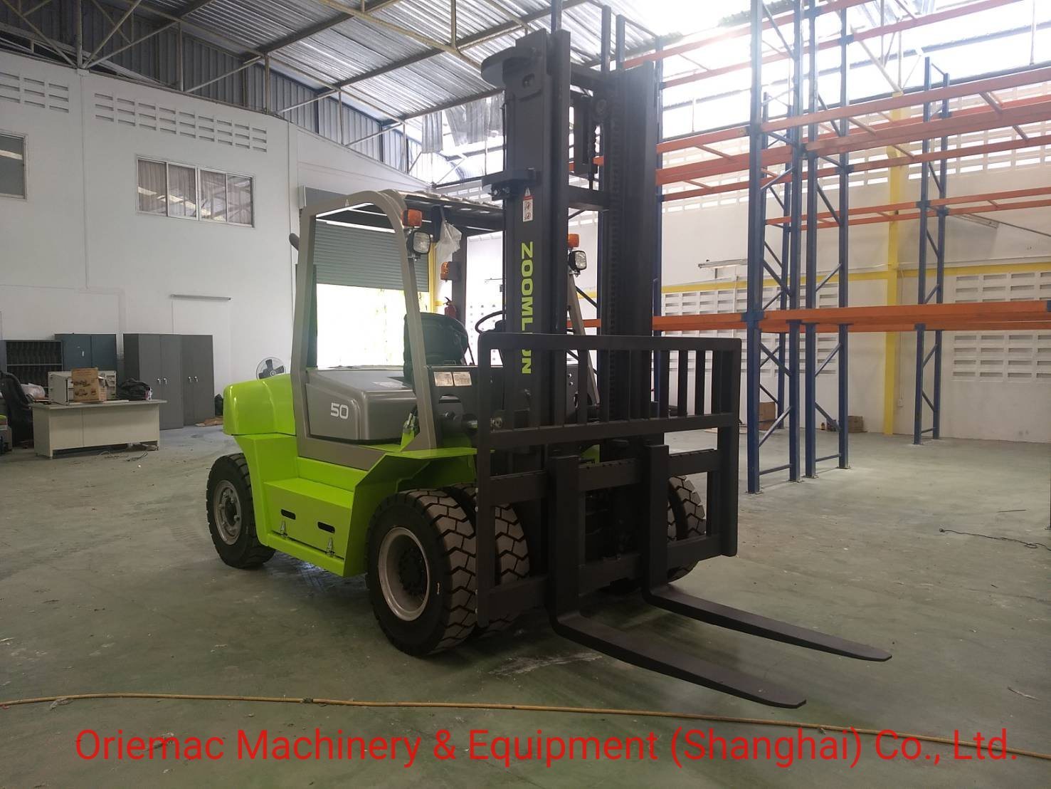 Zoomlion 10 Ton Forklift Fd100 with Isuzu Engine