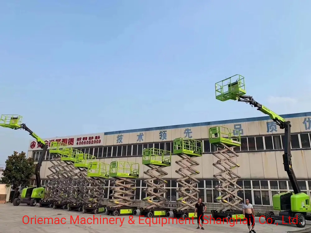 Cina 
                Zoomlion 11,80 m sollevamento a forbice Zs1012HD piattaforma di lavoro aerea
             fornitore