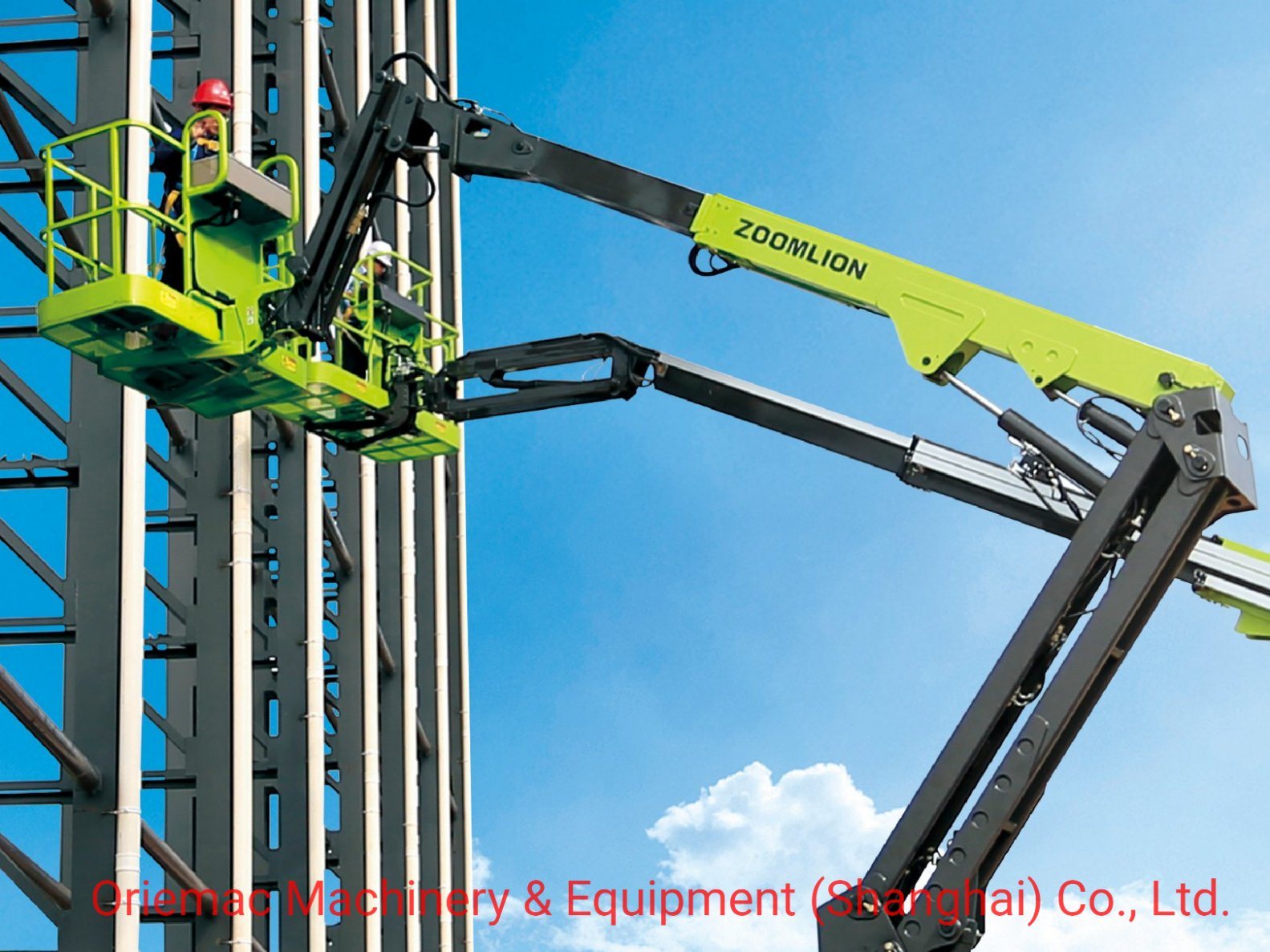 China 
                Zoomlion 20-22m Mini Mobile Aerial Working Platform Zt20j in Rusland
             leverancier