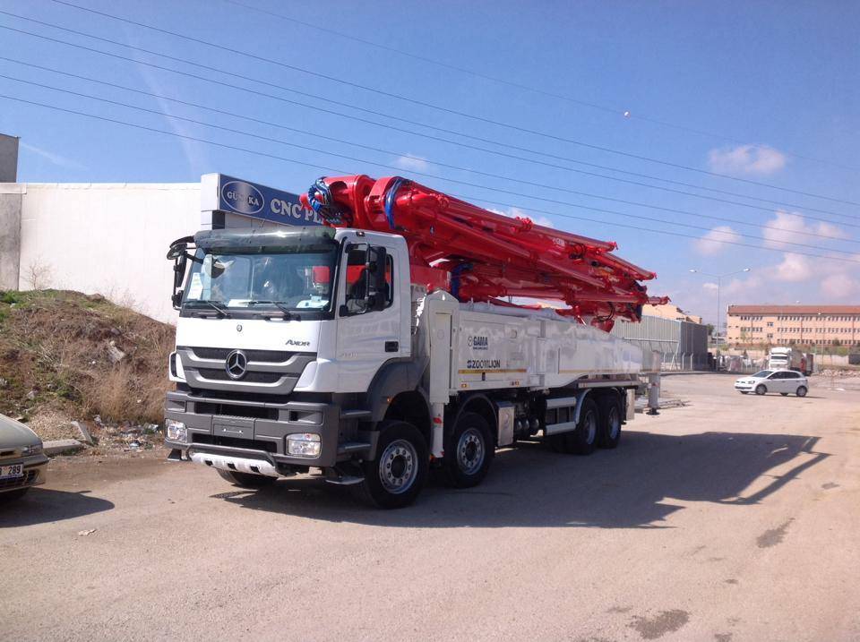 
                Zoomlion 56m telecomando pompa per calcestruzzo camion 56X-6rz Prezzo basso costo
            