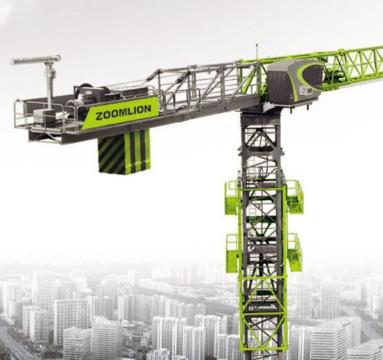 Zoomlion Hammerhead Tower Crane Tc5013-4 4ton Crane for Construction