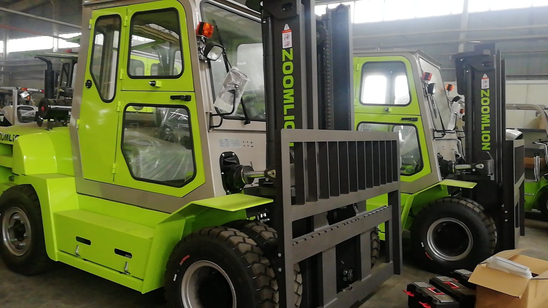 Zoomlion New 5 Ton Diesel Forklift Truck Fd50 with Cabin in Uzbekistan