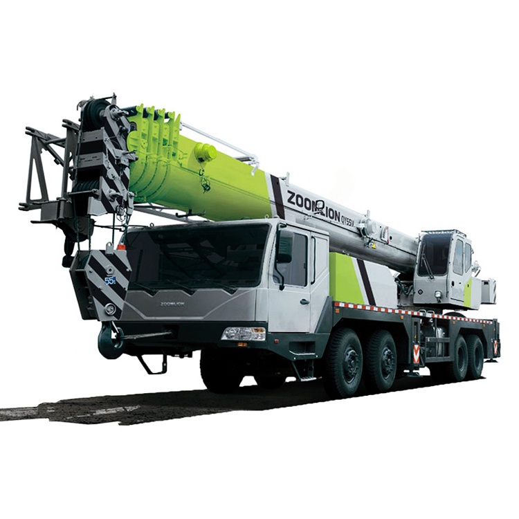 
                Camião guindaste móvel telescópico Zoomlion Qy55D de 55 toneladas com guindaste para camiões pesados
            