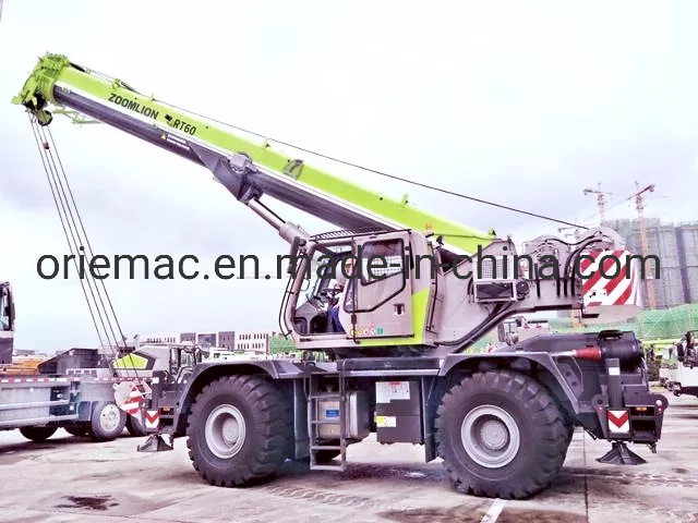 Zoomlion Rough Terrain Crane Rt60 60 Ton Mobile Crane Main Boom 45.4m