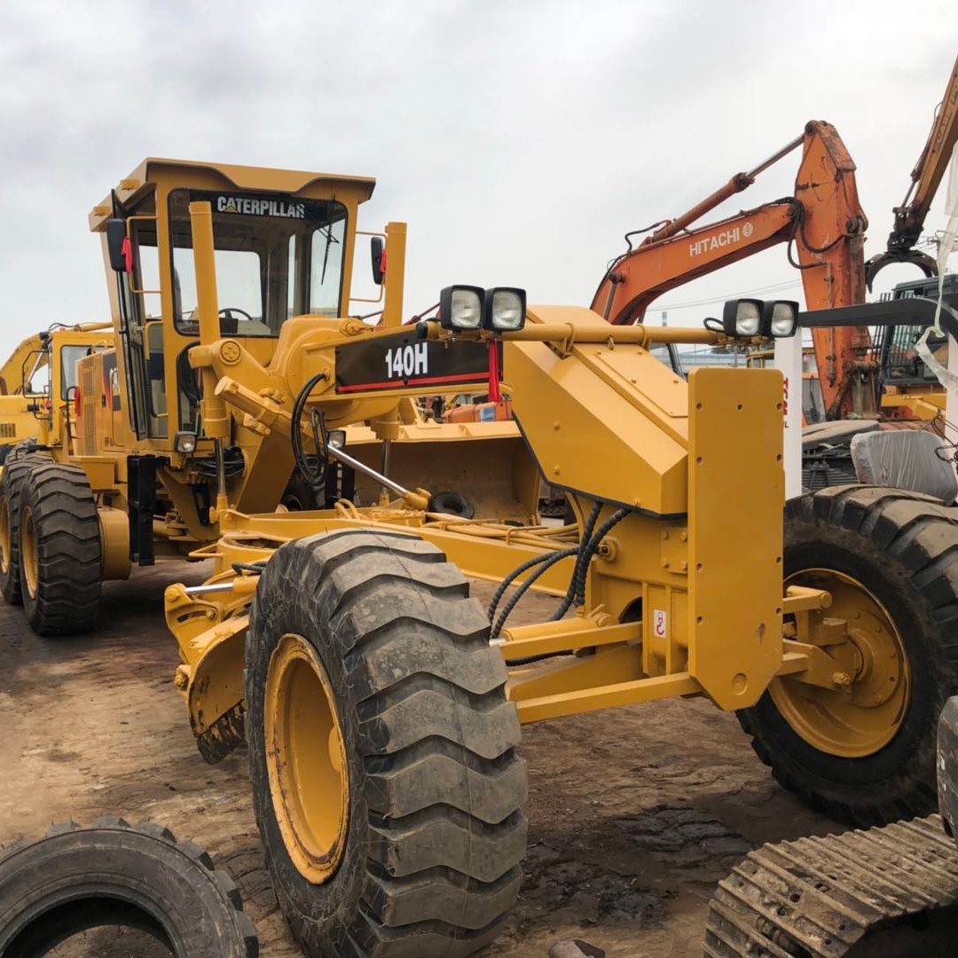 90% New Secondhand Caterpillar 140h Motor Grader in Good Condition