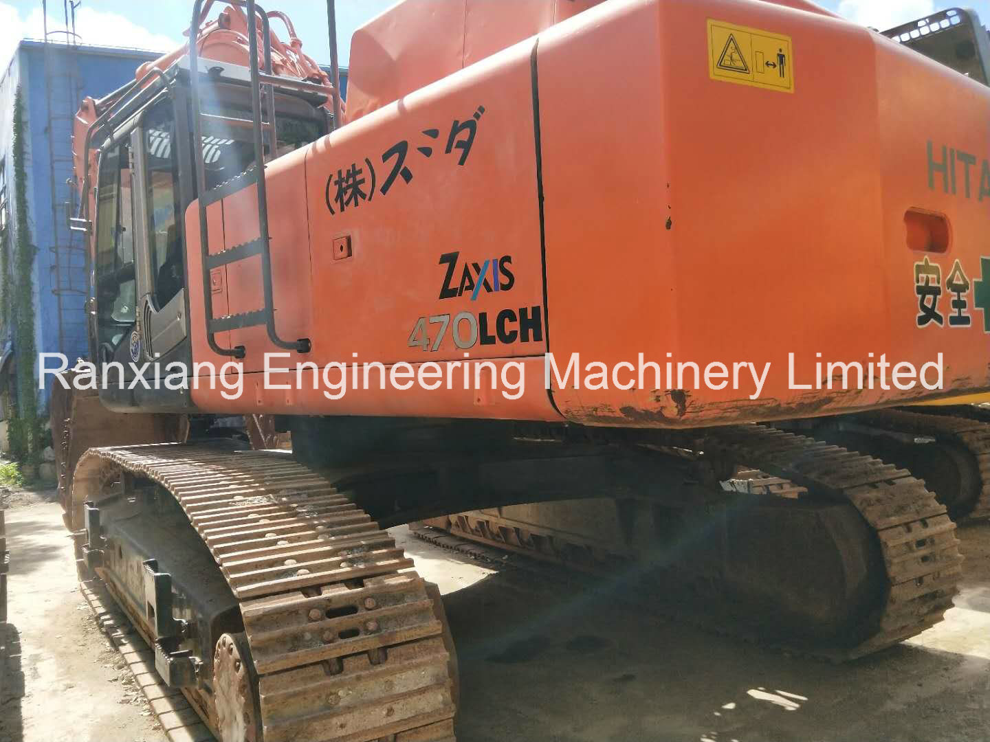 Japan Used Hitachi Zx-470 Crawler Excavator