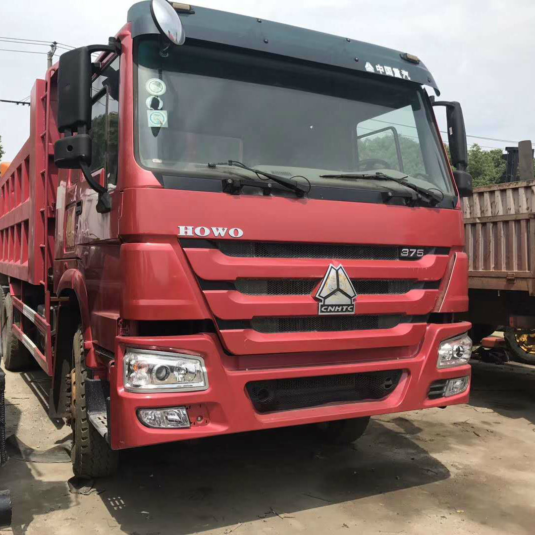 Low Price Used HOWO 10 Wheels Dump Truck Tipper 6X4 with Good Condition for Africa
