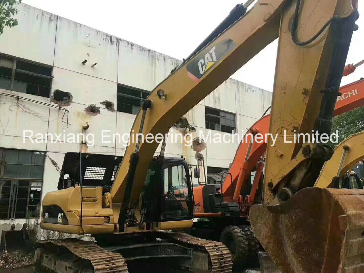 Original Used Cat 29t Crawler Excavator Hydraulic Cat 329d Excavator