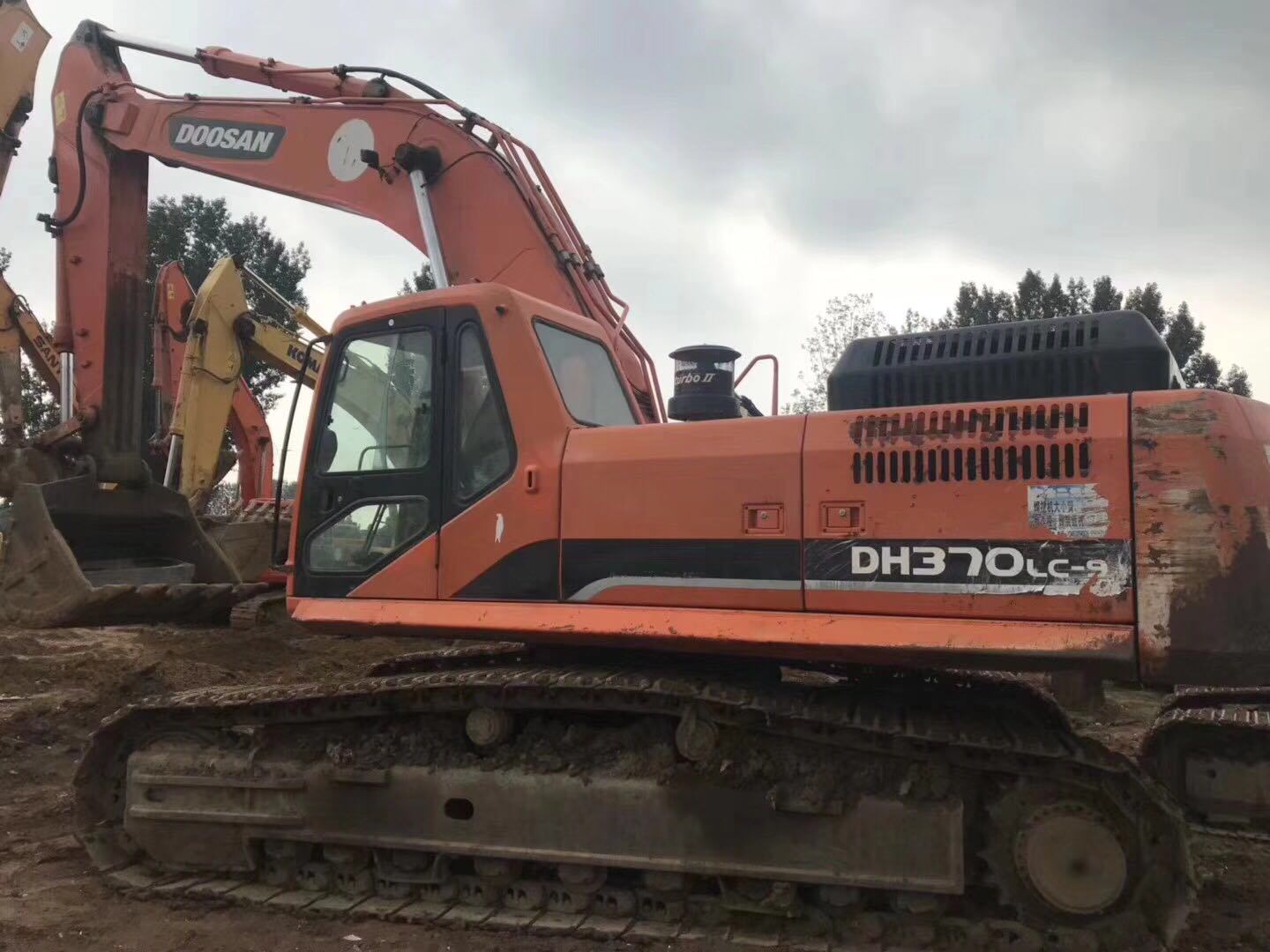 Original Used Doosan Dh370LC-9 Hydraulic Crawler Excavator