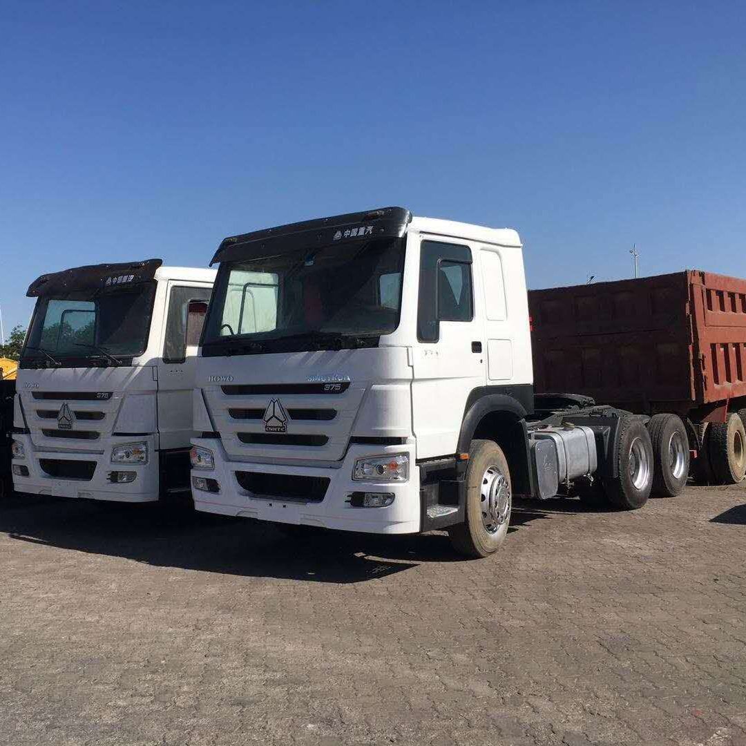 Secondhand HOWO Tractor Truck in New Condition (Tipper Truck Head HOWO 375HP)