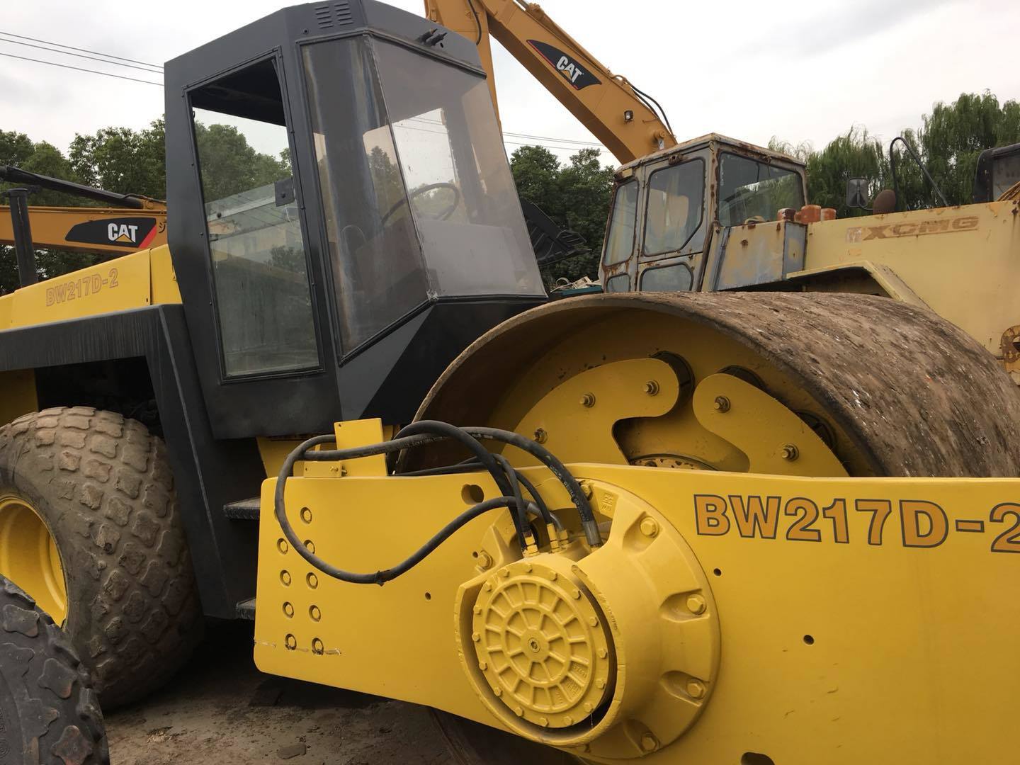 Used Bomag Road Roller Bw217D