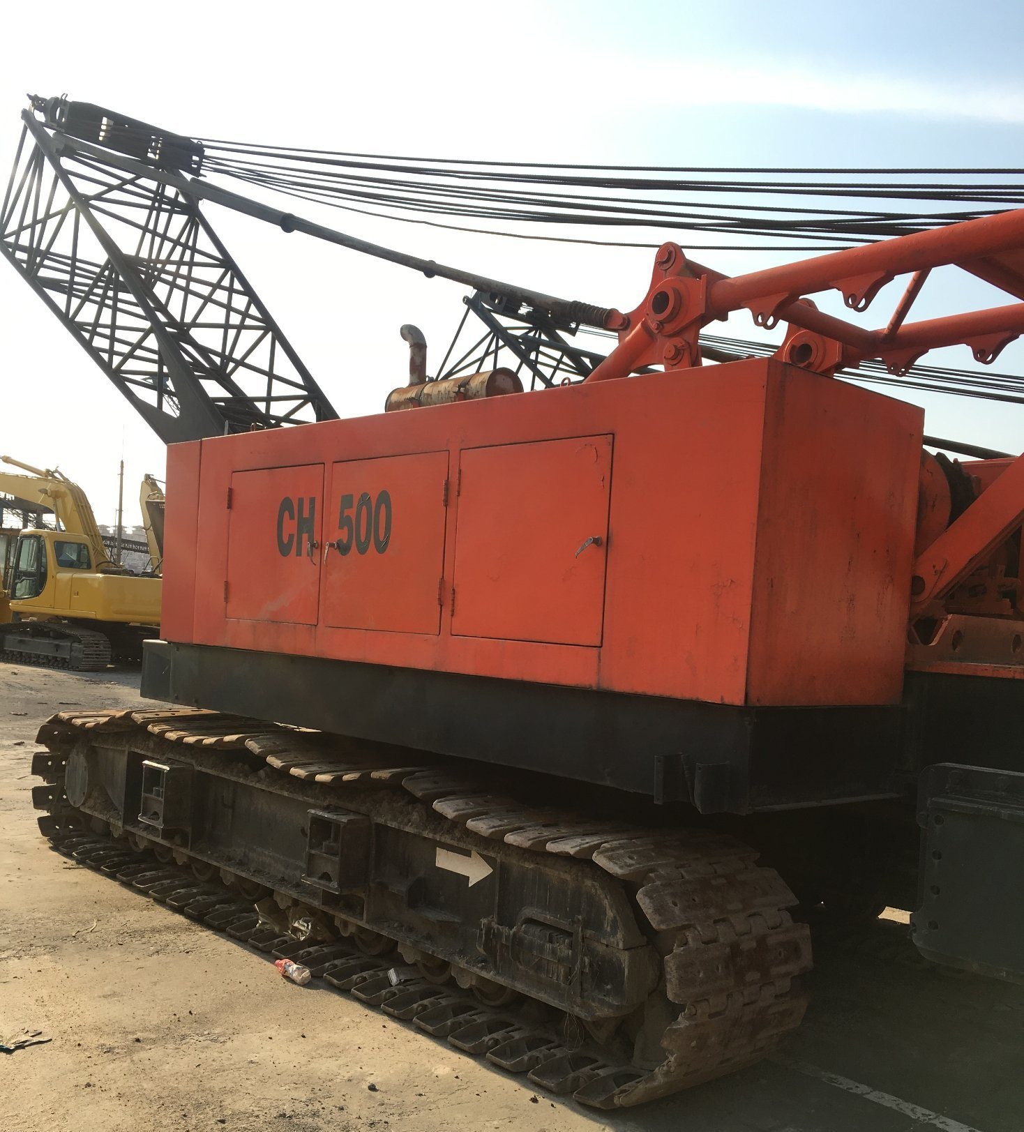 Cina 
                Used CH-500 Cranle Crawler / Ihi CH-500 Cranle Crawler Made In Giappone
             fornitore